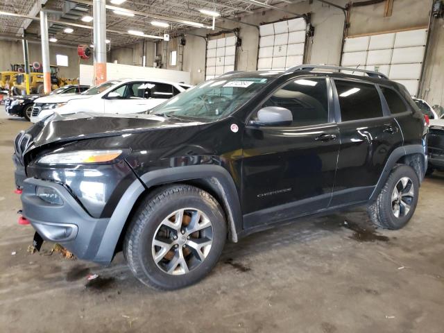 1C4PJMBS9EW111457 - 2014 JEEP CHEROKEE TRAILHAWK შავი ფოტო 1