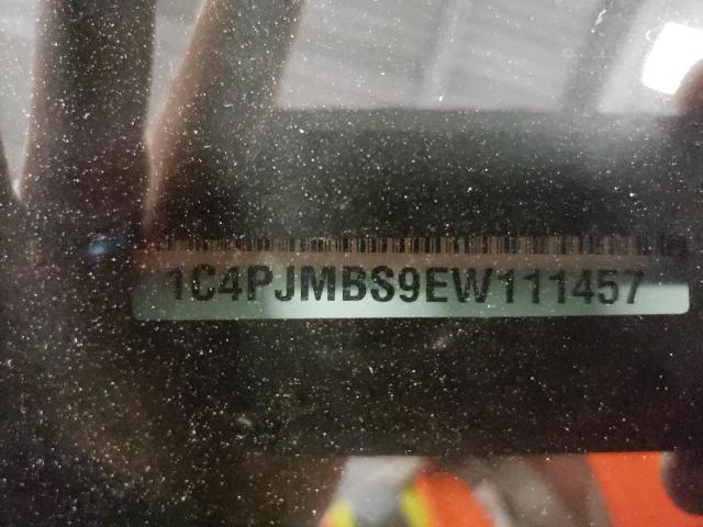 1C4PJMBS9EW111457 - 2014 JEEP CHEROKEE TRAILHAWK შავი ფოტო 13