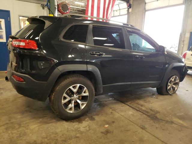 1C4PJMBS9EW111457 - 2014 JEEP CHEROKEE TRAILHAWK შავი ფოტო 3