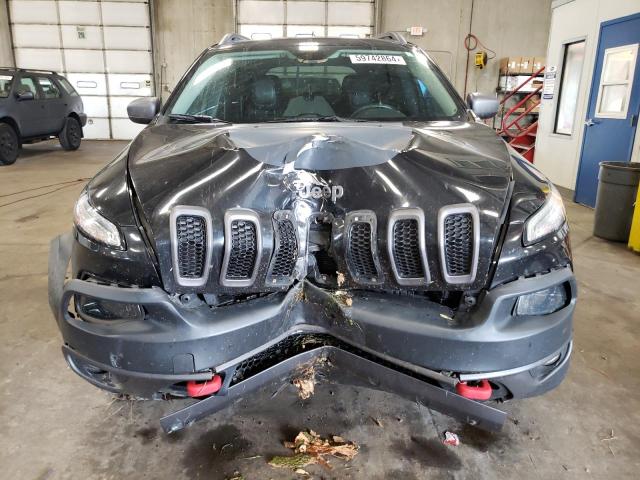 1C4PJMBS9EW111457 - 2014 JEEP CHEROKEE TRAILHAWK შავი ფოტო 5