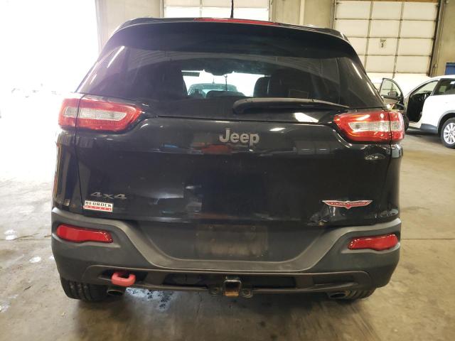 1C4PJMBS9EW111457 - 2014 JEEP CHEROKEE TRAILHAWK შავი ფოტო 6