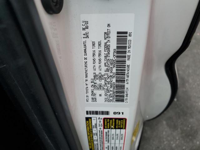 3TYRX5GN8NT048369 - 2022 TOYOTA TACOMA ACCESS CAB Ақ фото 12