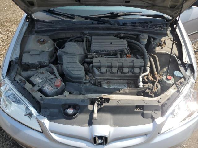 1HGES16314L008220 - 2004 HONDA CIVIC DX VP SILVER photo 11