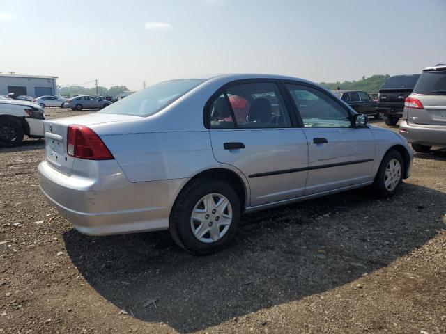 1HGES16314L008220 - 2004 HONDA CIVIC DX VP SILVER photo 3