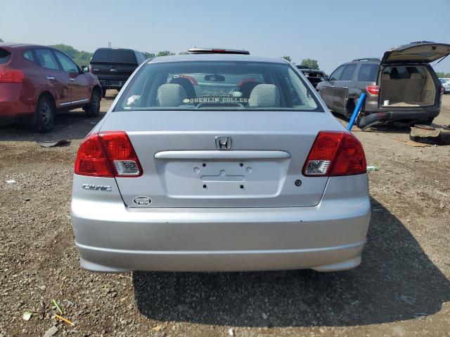 1HGES16314L008220 - 2004 HONDA CIVIC DX VP SILVER photo 6