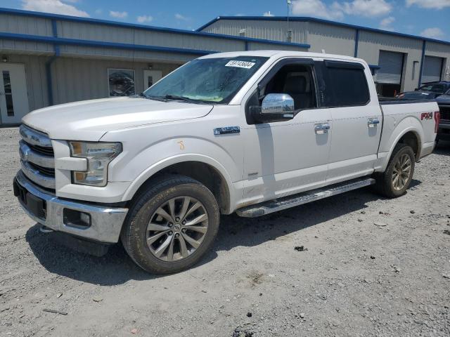 1FTEW1EG0GKF01632 - 2016 FORD F150 SUPERCREW WHITE photo 1