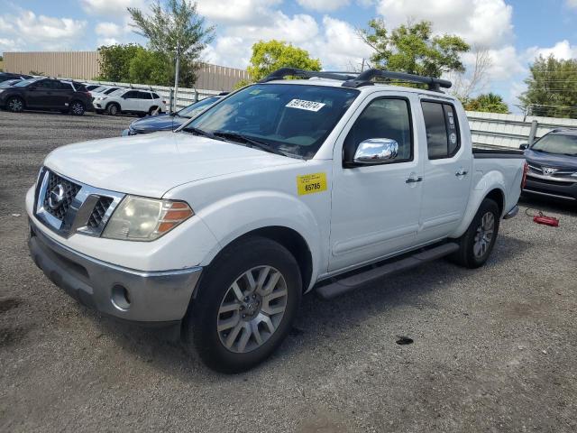 1N6AD0ER3CC450242 - 2012 NISSAN FRONTIER S WHITE photo 1