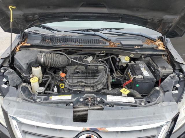 2V4RW4DG2BR670703 - 2011 VOLKSWAGEN ROUTAN S BLACK photo 12