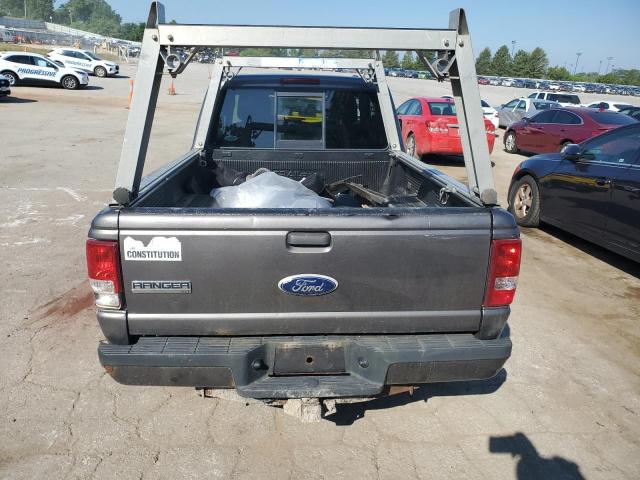 1FTKR4EE3BPB13848 - 2011 FORD RANGER SUPER CAB GRAY photo 6