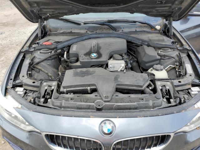 WBA3N5C51EF717379 - 2014 BMW 428 XI GRAY photo 11