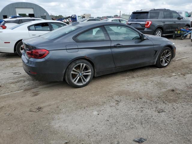 WBA3N5C51EF717379 - 2014 BMW 428 XI GRAY photo 3
