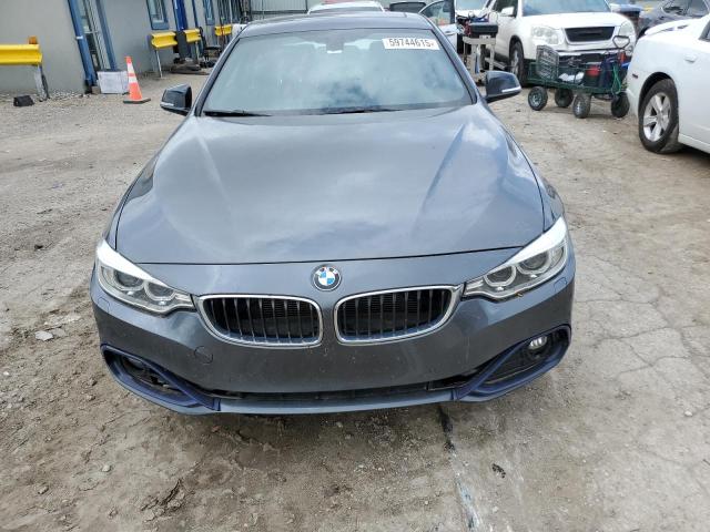 WBA3N5C51EF717379 - 2014 BMW 428 XI GRAY photo 5