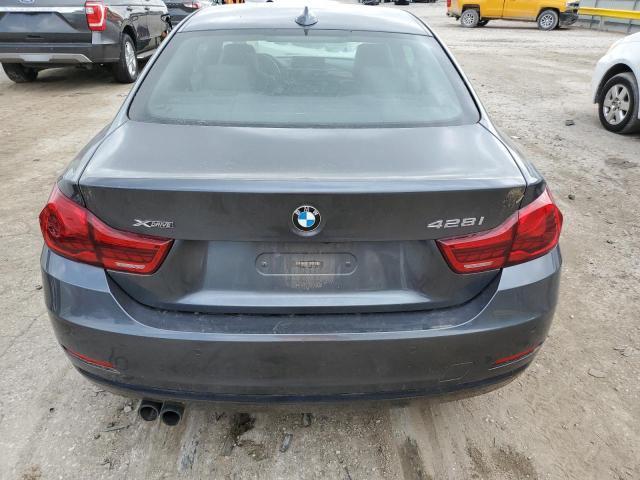 WBA3N5C51EF717379 - 2014 BMW 428 XI GRAY photo 6