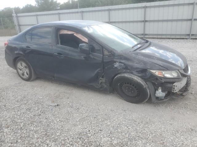 2HGFB2F59DH600554 - 2013 HONDA CIVIC LX BLACK photo 4