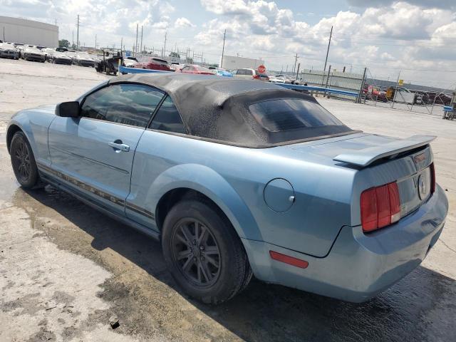 1ZVFT84N365189872 - 2006 FORD MUSTANG BLUE photo 2