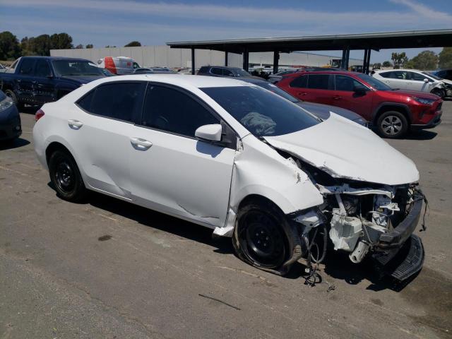 5YFBURHE3HP641534 - 2017 TOYOTA COROLLA L WHITE photo 4