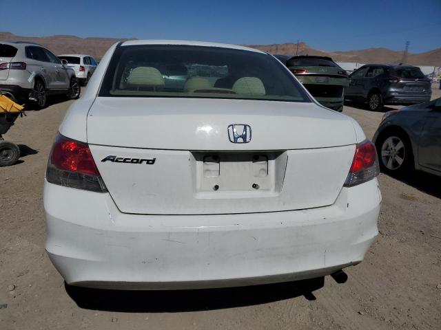 1HGCP2F32AA170072 - 2010 HONDA ACCORD LX WHITE photo 6