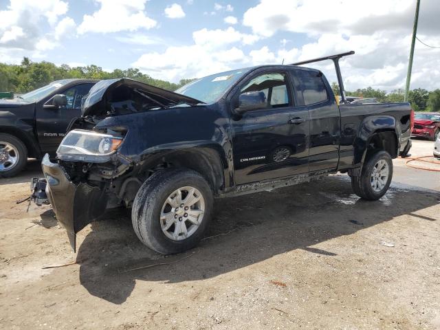 1GCHSCEA1M1252257 - 2021 CHEVROLET COLORADO LT BLACK photo 1
