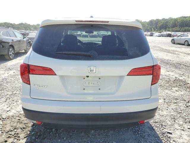 5FNYF5H88GB025653 - 2016 HONDA PILOT EXL WHITE photo 6