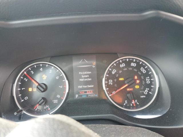 2T3W1RFV3MC110655 - 2021 TOYOTA RAV4 XLE WHITE photo 9