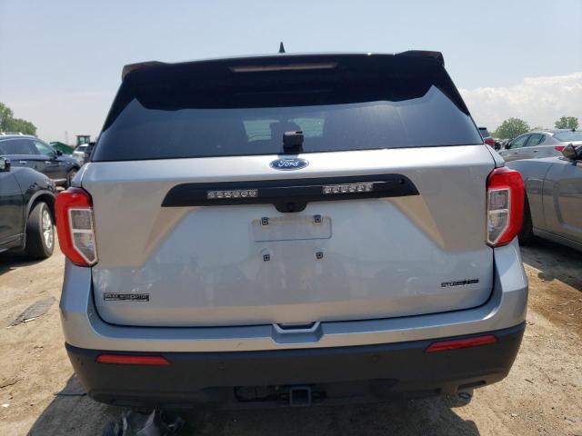 1FM5K8AB9NGB80832 - 2022 FORD EXPLORER POLICE INTERCEPTOR 银色 照片 6