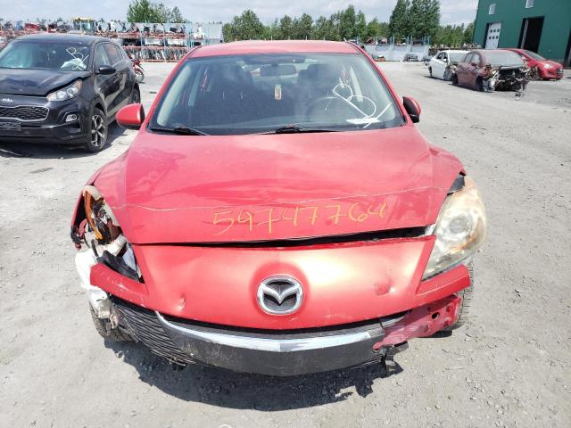 JM1BL1SF1A1174761 - 2010 MAZDA 3 I RED photo 5