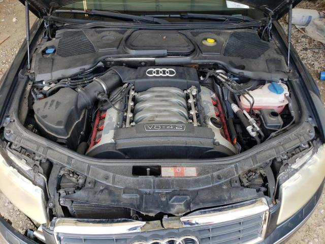 WAULL44EX5N004744 - 2005 AUDI A8 4.2 QUATTRO BLUE photo 11