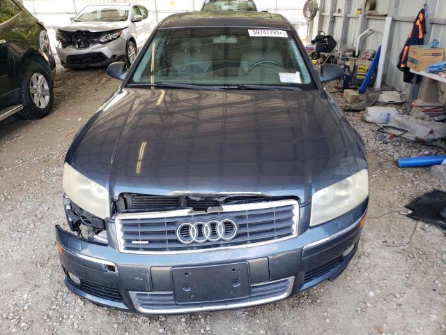 WAULL44EX5N004744 - 2005 AUDI A8 4.2 QUATTRO BLUE photo 5