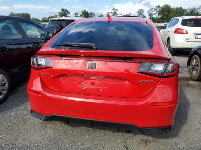 19XFL2H89PE007151 - 2023 HONDA CIVIC SPORT 红色 照片 6