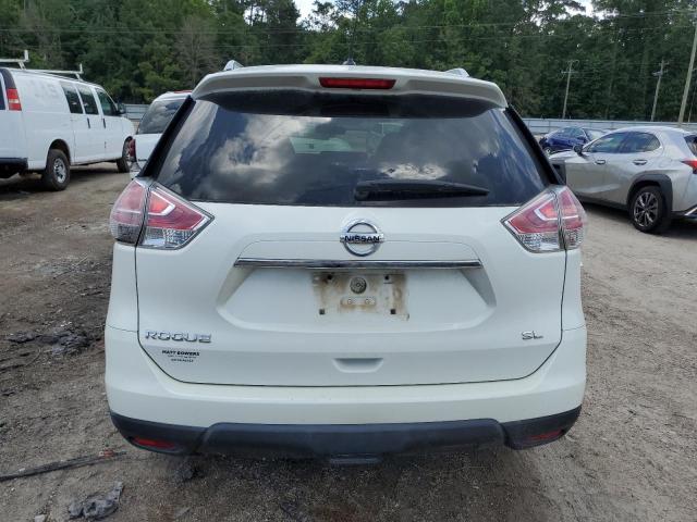 5N1AT2MT3FC873966 - 2015 NISSAN ROGUE S WHITE photo 6