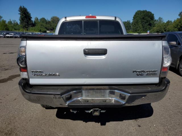 3TMJU62N89M087192 - 2009 TOYOTA TACOMA DOUBLE CAB PRERUNNER SILVER photo 6