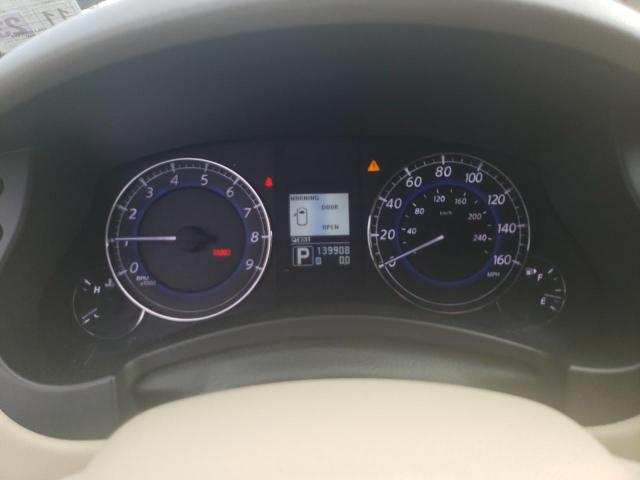 JN1AJ0HP5CM401238 - 2012 INFINITI EX35 BASE შავი ფოტო 9