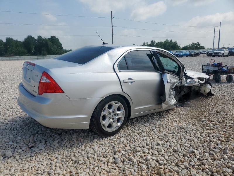 3FAHP0HG4BR322455 - 2011 FORD FUSION SE SILVER photo 3