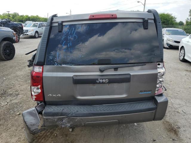 1J8HG48K68C129858 - 2008 JEEP COMMANDER SPORT Մոխրագույն լուսանկար 6
