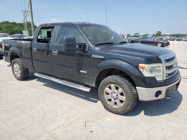 1FTFW1ET5EFD11767 - 2014 FORD F150 SUPERCREW BLACK photo 4