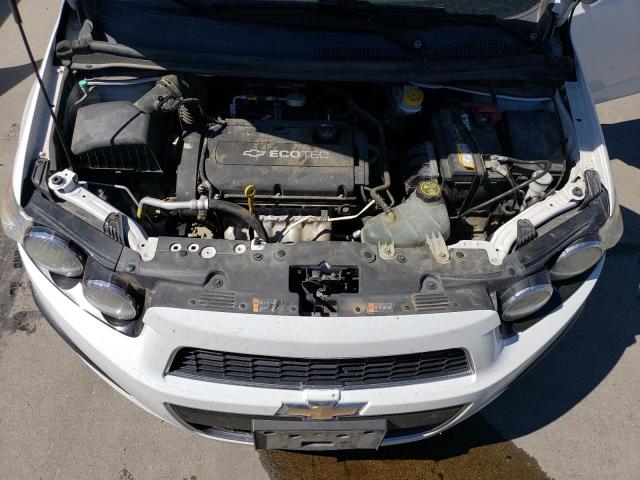 1G1JB5SH2F4110959 - 2015 CHEVROLET SONIC LS თეთრი ფოტო 11