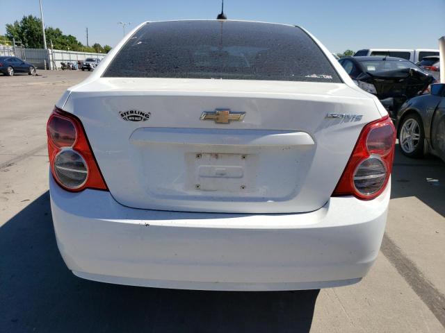 1G1JB5SH2F4110959 - 2015 CHEVROLET SONIC LS WHITE photo 6