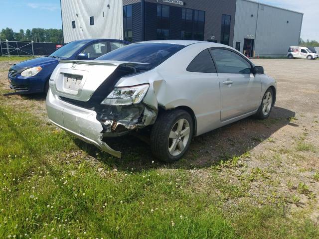 2HGFG126X8H001467 - 2008 HONDA CIVIC LX SILVER photo 3