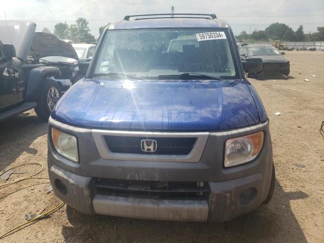 5J6YH28564L009260 - 2004 HONDA ELEMENT EX BLUE photo 5