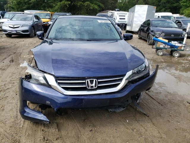 1HGCR2F7XEA255325 - 2014 HONDA ACCORD EX BLUE photo 5