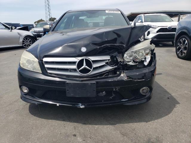 WDDGF54X48F050058 - 2008 MERCEDES-BENZ C 300 BLACK photo 5