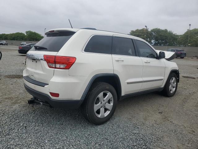 1C4RJEAG4CC201674 - 2012 JEEP GRAND CHER LAREDO WHITE photo 3