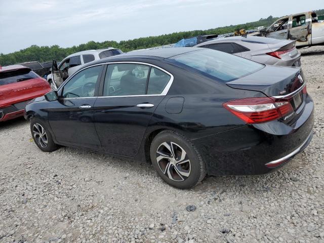 1HGCR2F3XHA126633 - 2017 HONDA ACCORD LX BLACK photo 2