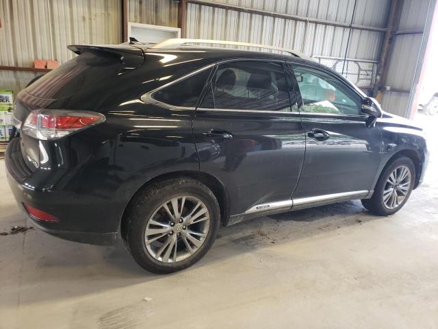 JTJBC1BA2D2058355 - 2013 LEXUS RX 450H 450 BLACK photo 3