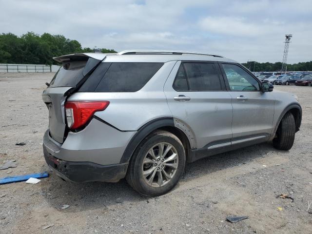 1FMSK7FH1MGB83863 - 2021 FORD EXPLORER LIMITED Gümüş foto 3