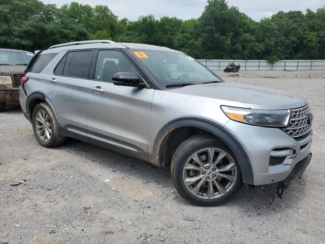 1FMSK7FH1MGB83863 - 2021 FORD EXPLORER LIMITED Gümüş foto 4