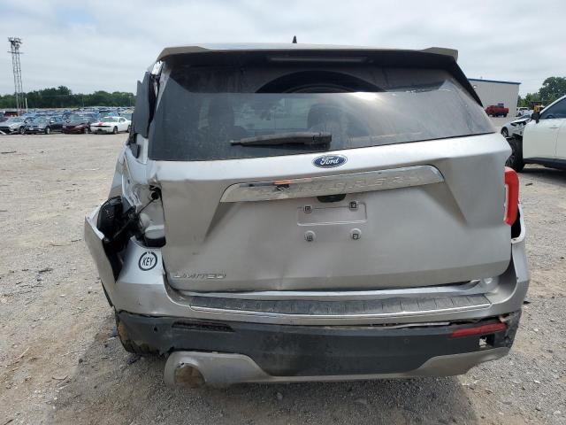 1FMSK7FH1MGB83863 - 2021 FORD EXPLORER LIMITED Gümüş foto 6