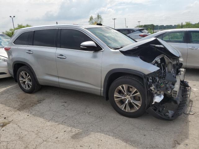 5TDJKRFH3ES023468 - 2014 TOYOTA HIGHLANDER XLE Gümüş foto 4