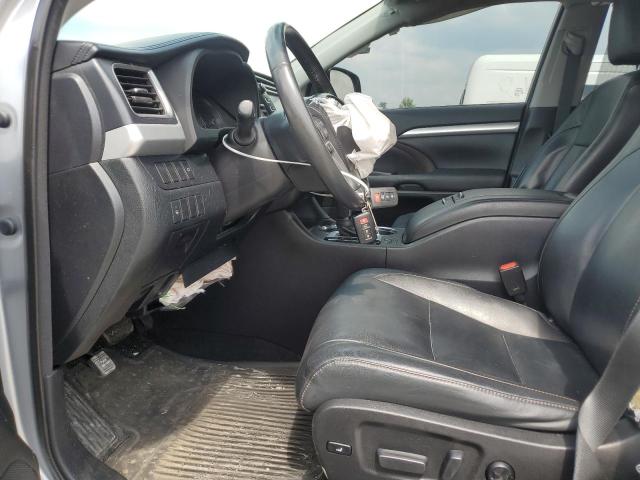 5TDJKRFH3ES023468 - 2014 TOYOTA HIGHLANDER XLE Gümüş foto 7