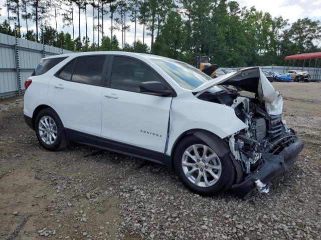 3GNAXHEV6LS669915 - 2020 CHEVROLET EQUINOX LS WHITE photo 4